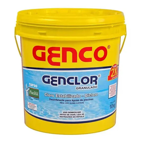 Cloro Granulado Estabilizado Genco Genclor 10kg