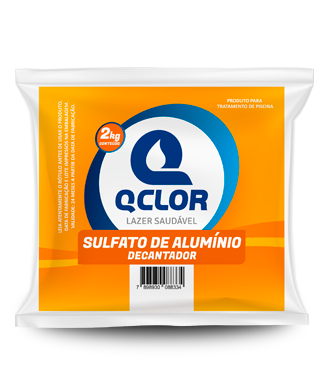 Sulfato de Alumínio Qclor 2kg